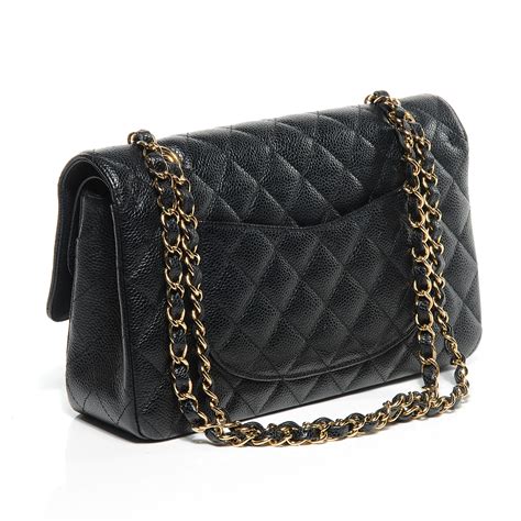 chanel double flap caviar medium price|CHANEL Caviar Quilted Medium Double Flap Black.